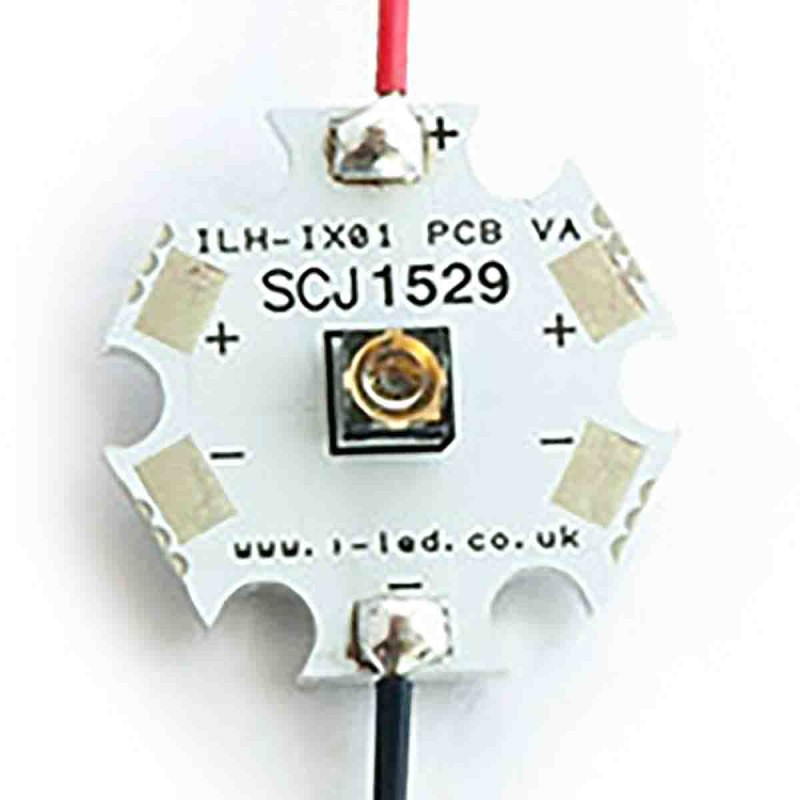 1 pcs - ILH-IX01-81SL-SC212-WIR200. ILS, OSLUX 1 PowerStar IR 810nm IR LED, Screw Mount package