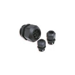 10 pcs : M3228GP - Cable Glands, Strain Reliefs & Cord Grips LTCG 3/8 NPT BLK 2-3.0mm HOLES