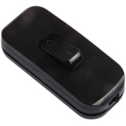 1 pcs - Legrand Black Inline Rocker Switch