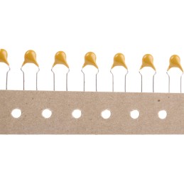250 pcs - Vishay Single Layer Ceramic Capacitor (SLCC) 100pF 2kV dc ±10% Y5R Dielectric, F, Through Hole +125°C Max Op. Temp.