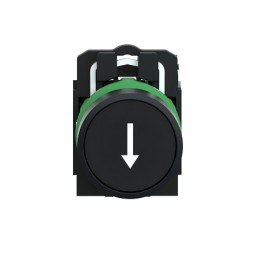 1 pcs - Schneider Electric Harmony XB5 Series Push Button, Panel Mount, 22mm Cutout, SPST, IP66, IP67, IP69(IP69K)