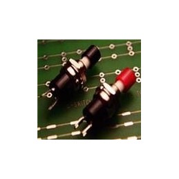 1 pcs : PS1023BBLK - Pushbutton Switches 3A 125VAC Off-On Black