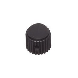 10 pcs : 11K5014-EMNB - Knobs & Dials ASM,KNOB,BLK,NYL,.157,MI