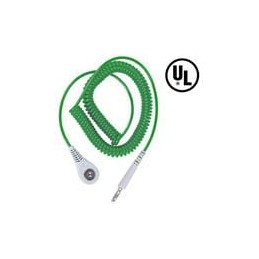 1 pcs : 9126 - Antistatic Control Products Premium Adj Metal Wrist Strap, 6ft Angle 4mm