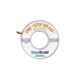 1 pcs : OS-A-25 - Desoldering Braid / Solder Removal DESOLDERING BRAID, ONE STEP, 0.025' X 25'