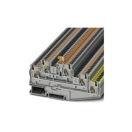 1 pcs : 3002617 - DIN Rail Terminal Blocks PT 4-PE/L/MT