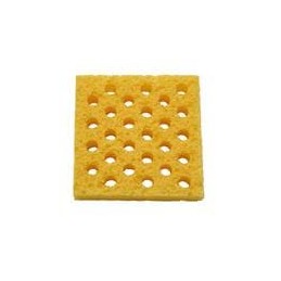 1 pcs : S2626-M-T - Desoldering Braid / Solder Removal SOLDER SPONGE, MULTI-HOLE, 2.6 IN X 2.6 IN