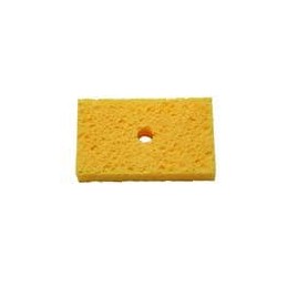 1 pcs : S3219-O-T - Desoldering Braid / Solder Removal SOLDER SPONGE, CENTER-HOLE, 3.2 IN X 1.9 IN