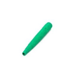 10 pcs : F718169205 - Fibre Optic Connectors Green boot for LC plug, cable 2/3mm