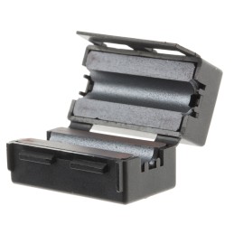 2 pcs - RS PRO Openable Ferrite Clamp, 20.5 x 33 x 20mm, For Computer Peripherals, Digital TV, Internal & External Power