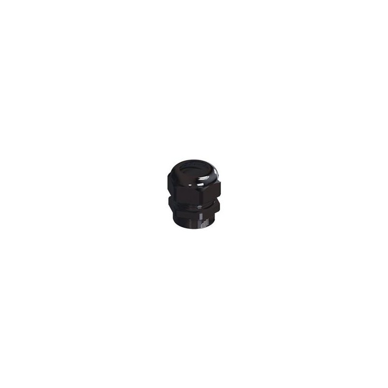 1 pcs : CG-PG11-1-BK - Cable Glands, Strain Reliefs & Cord Grips Cable Gland,PG11,Black, Cable Gland,PG11,Black