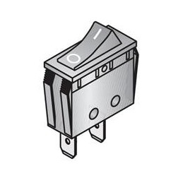 10 pcs : TRG22F2FBBNN - Rocker Switches SPST BLK 16A ON-OFF