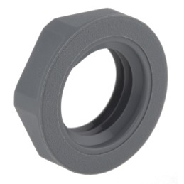 5 pcs - Lapp Grey UL 94 V2 Fibreglass PA Cable Gland Locknut, M12 Thread, IP68