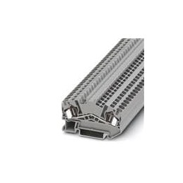 10 pcs : 3036424 - DIN Rail Terminal Blocks STS 4 ANGLED FEEDTHRU TBK