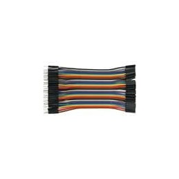 1 pcs : ZW-MF-10 - Jumper Wires ZIPWIRE 10cm MALE TO FEMALE