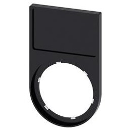 10 pcs : 3SU19000AH100AA0 - Switch Fixings LABEL HOLDER, 17.5 X 27MM,ROUNDED BOTTOM