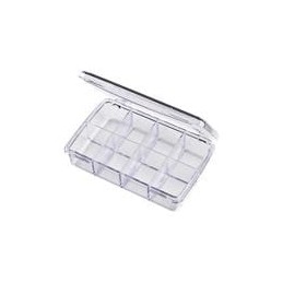 1 pcs : DB228 - Storage Boxes & Cases Eight-compartment 4 1/2' x 2 11/16' x 1' (11.43 x 6.83 x 2.54 cm)