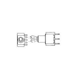 1 pcs : A123K12KZQ - Toggle Switches MINIATURE SWITCH SPDT On-On 6A