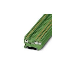 10 pcs : 3208160 - DIN Rail Terminal Blocks PT 1,5/S-TWIN GN