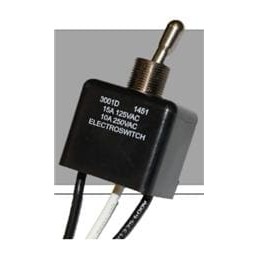 1 pcs : 3005C - Toggle Switches 15A SPST On-None-Off .250' QC, IP67