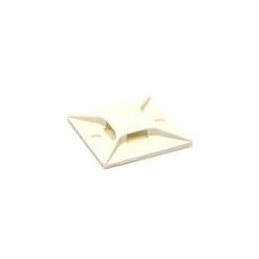10 pcs : ABM3H-A-L - Cable Tie Mounts 4-WAY ADH. 1 1/2 WH