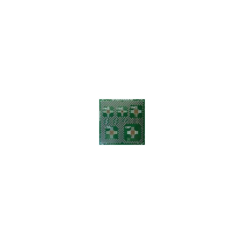 1 pcs : 202-0042-01 - PCBs & Breadboards EZ .5mm .65mm .8mm QFN BOARD 2 X 2