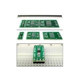 1 pcs : 204-0006-01 - PCBs & Breadboards .65mm Pitch SOIC to DIP Adapter