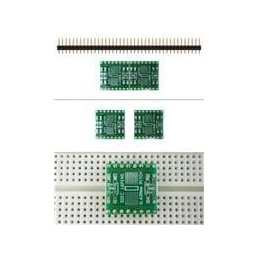 1 pcs : 204-0013-01 - PCBs & Breadboards .635mm pitch SMT to DIP adapter