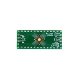 1 pcs : 204-0025-01 - PCBs & Breadboards .5mm Pitch, 28 Pin QFP & QFN Adapter