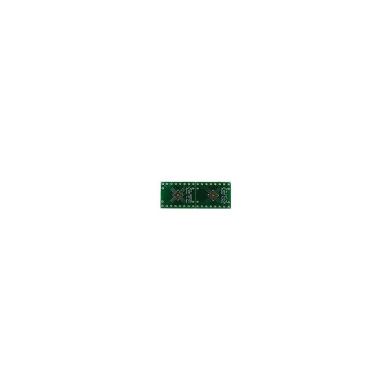 1 pcs : 204-0026-01 - PCBs & Breadboards .5mm Pitch, 16 Pin QFP & QFN Adapter