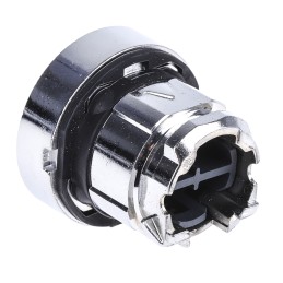 1 pcs - Schneider Electric Harmony XB4 Series Green Illuminated Spring Return Push Button Head, 22mm Cutout, IP66, IP67, IP69K