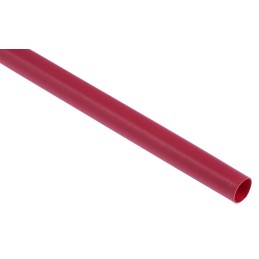 1 pcs - RS PRO Adhesive Lined Heat Shrink Tube, Red 6.4mm Sleeve Dia. x 1.2m Length 3:1 Ratio
