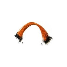 1 pcs : 920-0089-01 - Jumper Wires Qty 10 7' Male-Fem Jumpers & 40 headers