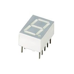 1 pcs : TDSO3150-L - LED Displays & Accessories Orange/Red Com Anode 10mm 7-seg display