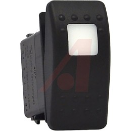 1 pcs - Carling Technologies DPST, On-None-Off Rocker Switch Panel Mount