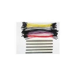 1 pcs : 920-0190-01 - Jumper Wires Qty. 10 9' BRN FEM Jumpers/40 Headers