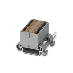 10 pcs : 3273146 - DIN Rail Terminal Blocks PTFIX 6X2,5-NS35A BK 2.5mm2 NS 35 DIN HR