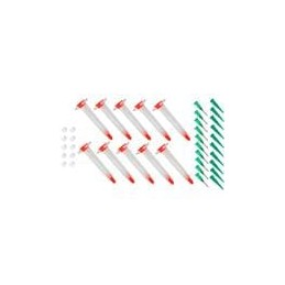 1 pcs : CQ3CC - Other Tools 3cc syringe (empty) (with piston, front cover, rear cover, two tips) - 10 pack