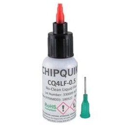 1 pcs : CQ4LF-1.0 - Soldering Flux Liquid Flux No-Clean in 30ml (1.0oz) Squeeze Bottle w/tip