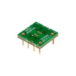 1 pcs : IPC0060C - PCBs & Breadboards DFN-8 to DIP-8 SMT Adapter (0.5 mm pitch, 2.0 x 2.0 mm body) Compact Series