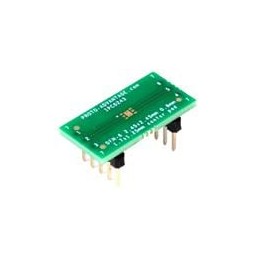 1 pcs : IPC0243 - PCBs & Breadboards DFN-6 to DIP-10 SMT Adapter (0.8 mm pitch, 2.45 x 2.45 mm body)