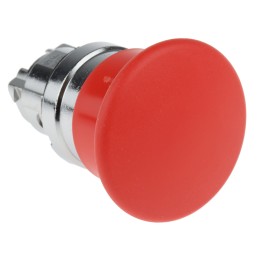 1 pcs - Schneider Electric Harmony XB4 Series Red Momentary Push Button Head, 22mm Cutout, IP66, IP69K
