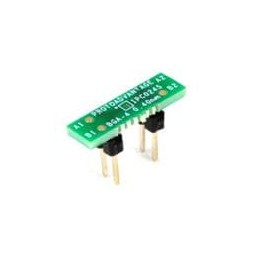 1 pcs : IPC0245 - PCBs & Breadboards BGA-4 to DIP-4 SMT Adapter (0.4 mm pitch, 0.88 x 0.88 mm body)