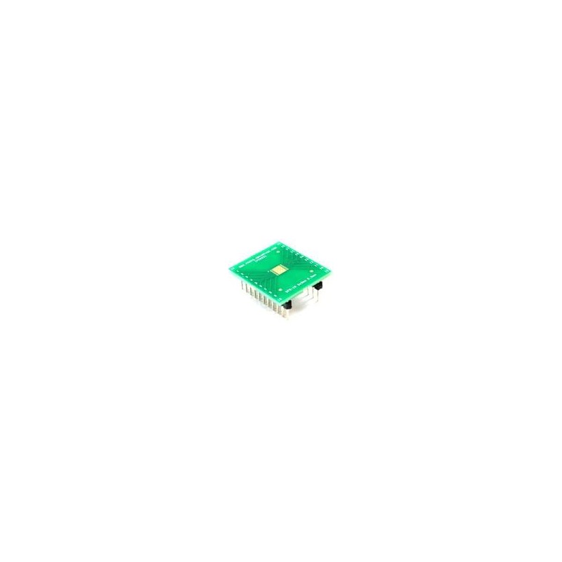 1 pcs : IPC0251 - PCBs & Breadboards DFN-18 to DIP-22 SMT Adapter (0.5 mm pitch, 5 x 5 mm body)
