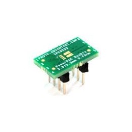 1 pcs : IPC0253 - PCBs & Breadboards PowerPAK 1212-8 Double to DIP-8 SMT Adapter (0.65 mm pitch, 3.3 x 3.3 mm body)