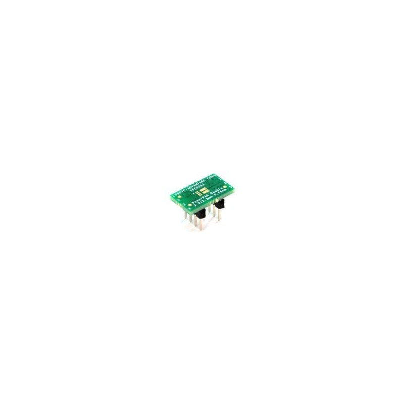 1 pcs : IPC0253 - PCBs & Breadboards PowerPAK 1212-8 Double to DIP-8 SMT Adapter (0.65 mm pitch, 3.3 x 3.3 mm body)