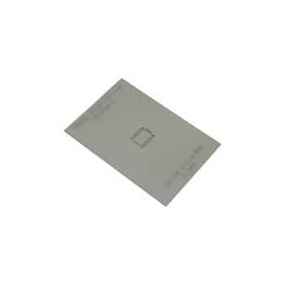 1 pcs : IPC0256-S - Other Tools LGA-28 (0.5 mm pitch, 5.2 x 3.8 mm body) Stainless Steel Stencil
