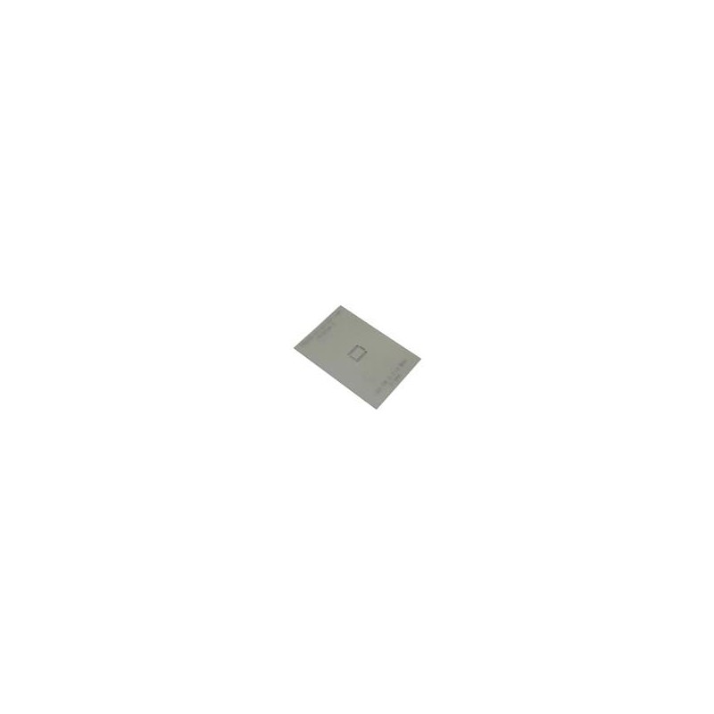 1 pcs : IPC0256-S - Other Tools LGA-28 (0.5 mm pitch, 5.2 x 3.8 mm body) Stainless Steel Stencil