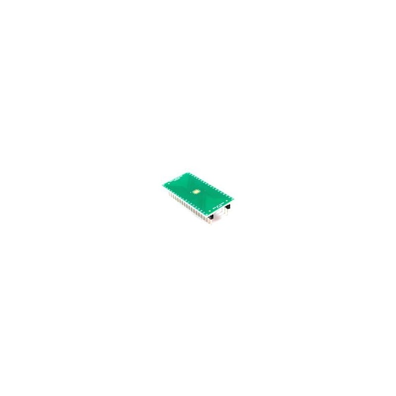 1 pcs : IPC0257 - PCBs & Breadboards QFN-34 to DIP-38 SMT Adapter (0.4 mm pitch, 5 x 4 mm body)