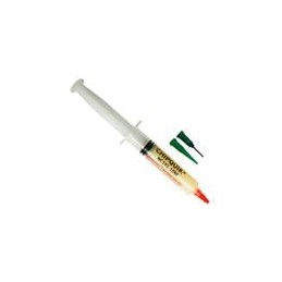 1 pcs : NC191-10M - Soldering Flux ROL0 Smooth Flow Tack Flux No-Clean in a 10cc/10g syringe w/plunger & tips
